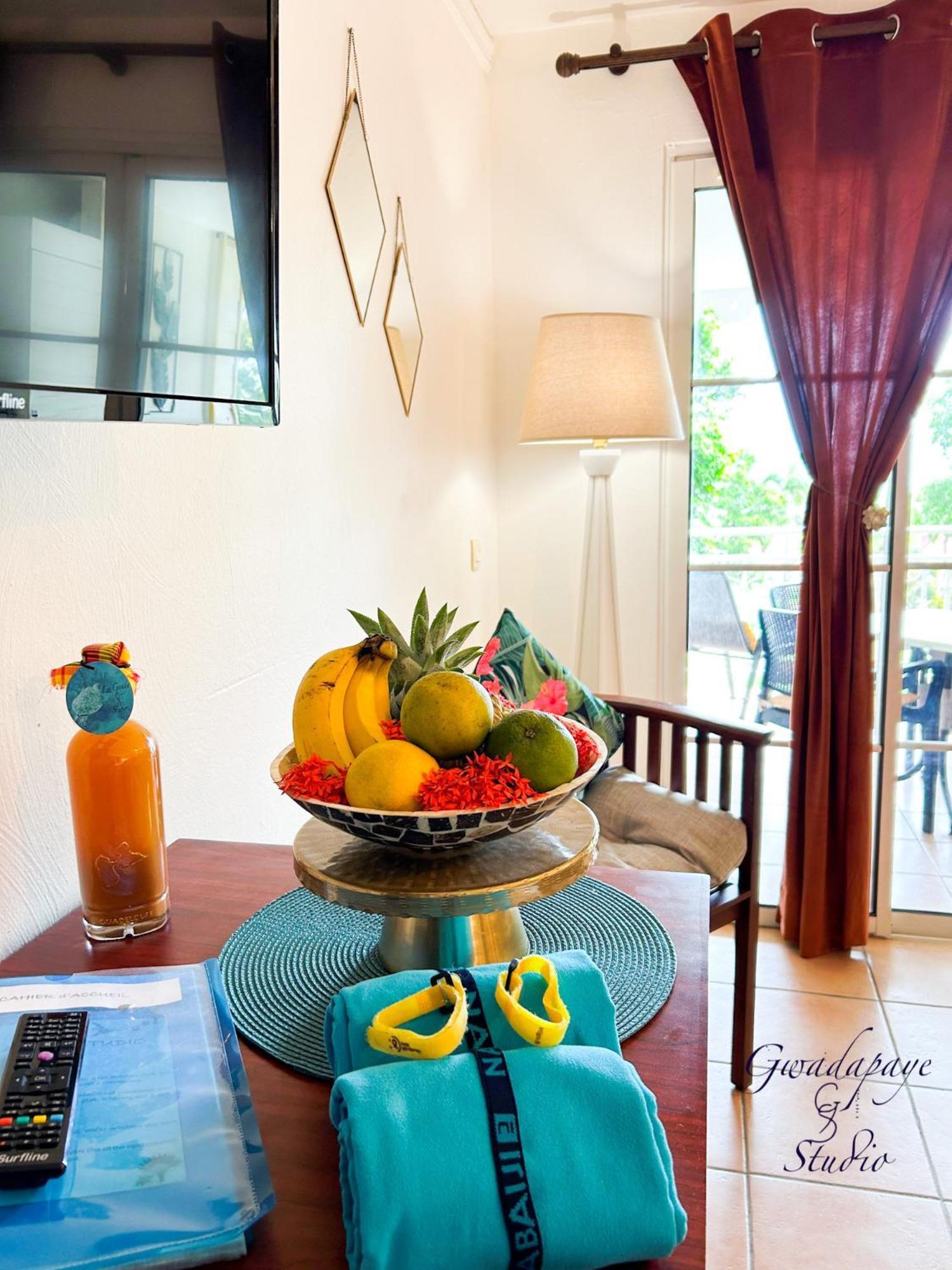 Vue Exclusive Mer Et Volcan, Village Vacances Avec Plage Et Piscine, Les Gwadastudios Sainte-Anne  Luaran gambar